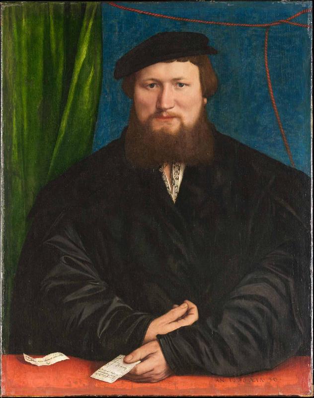 Hans holbein the younger Portrait of Derich Berck China oil painting art